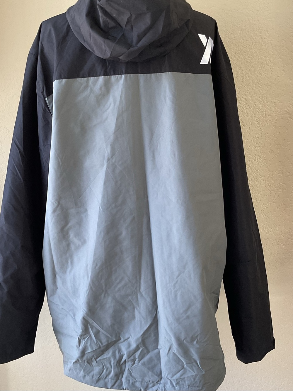 NWT Dixxon Flannel Co Tech Rain Jacket 2XL Ground Up Customs Two Tone Hooded - Picture 5 of 8
